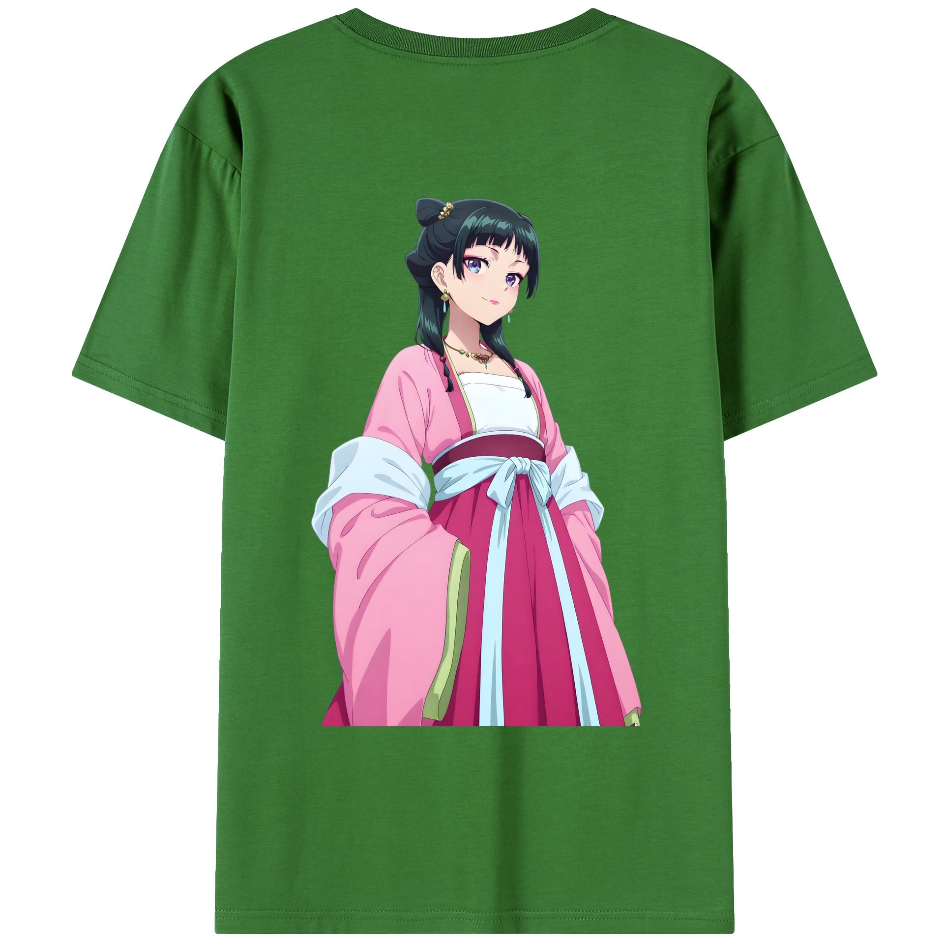 （画像用） 薬屋のひとりごと The Apothecary Diaries レディース半袖Tシャツ(バックプリント)